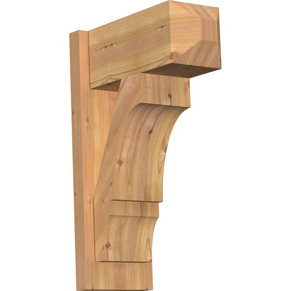 Ekena Millwork Balboa Craftsman Smooth Outlooker, Western Red Cedar, 7 1/2"W x 16"D x 24"H OUT08X16X24BOA04SWR - main